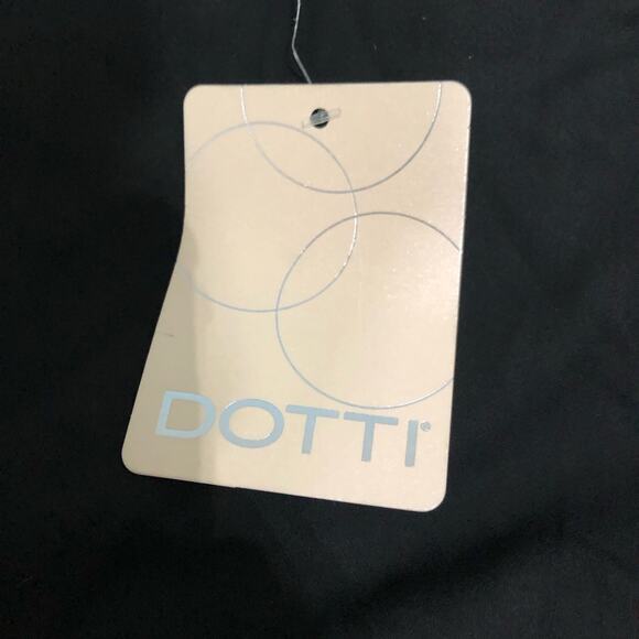 Dotti Womens ShawlOne Size Black Soft Chiffon Wrap‎ Tie Front Beach Casual NWT - Picture 8 of 10